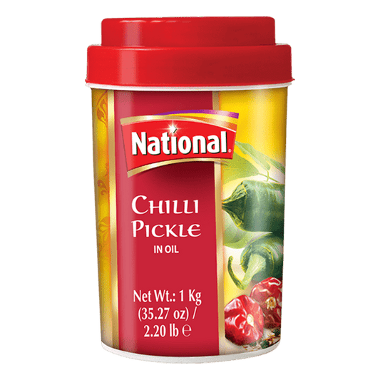 National - Chilli Pickle in Oil 1kg