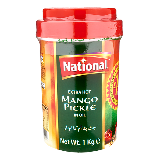 National - Mango Pickle in Oil 1kg