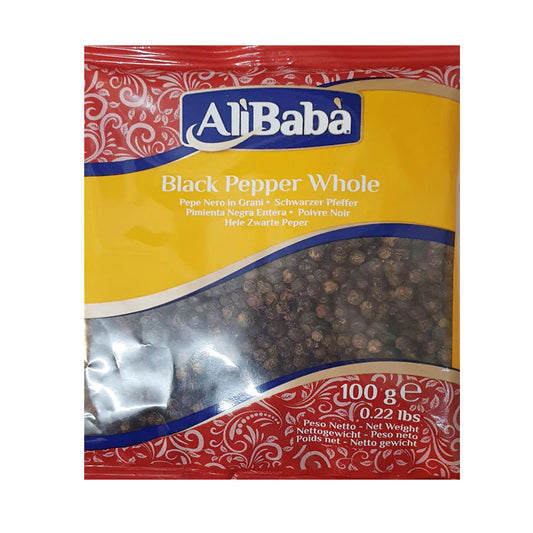 AliBaba - 100g Black Pepper Whole