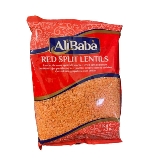 AliBaba - 1kg Red Split Lentils