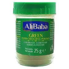 AliBaba - 25g Green Food Colouring Powder