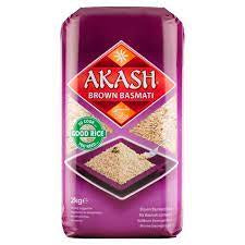 Akash - 2kg Brown Basmati Rice