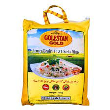 Golestan Gold - 10kg Extra Long 1121 Sela Basmati Rice