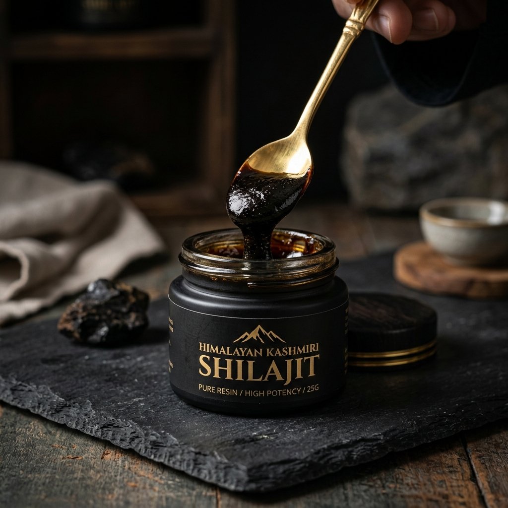 Kashmiri Shilajit (Pure Resin)