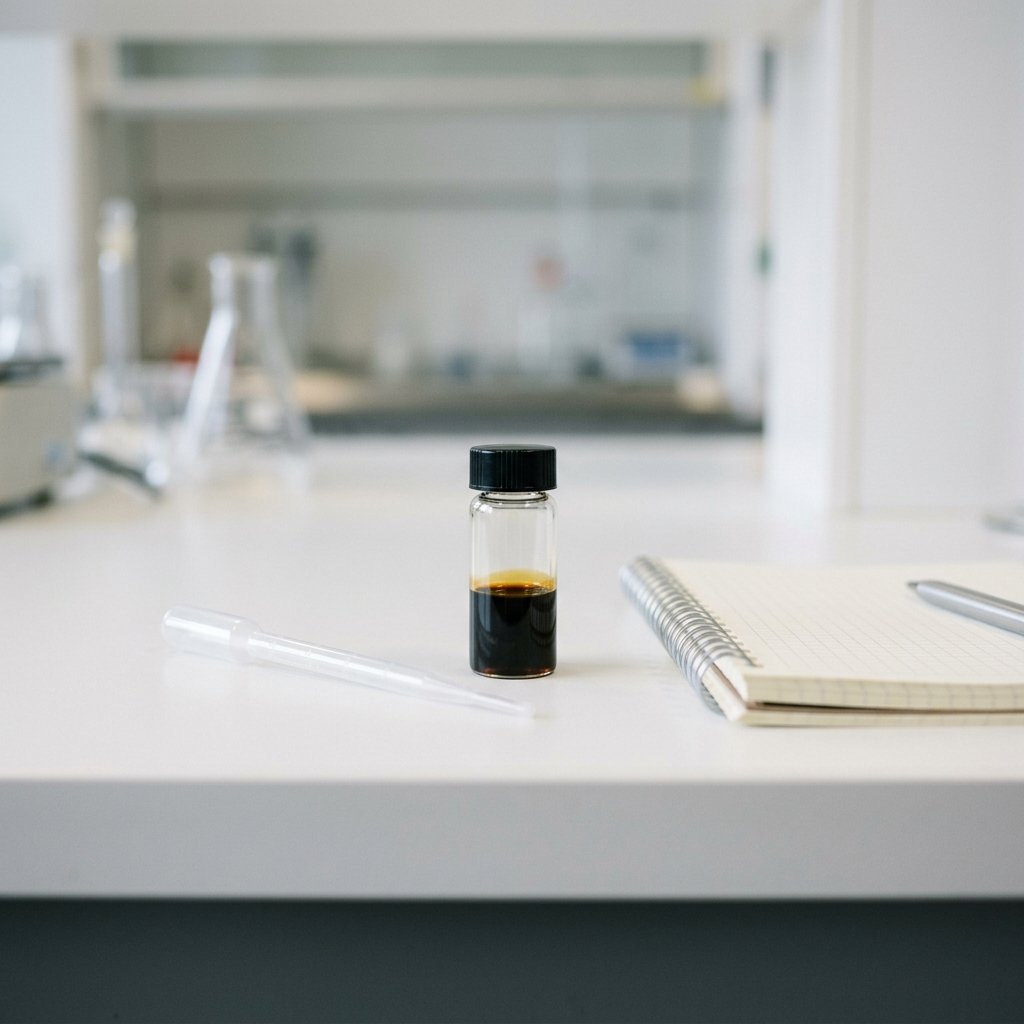 Certificate of Analysis lab test report verifying purity of shilajit resin